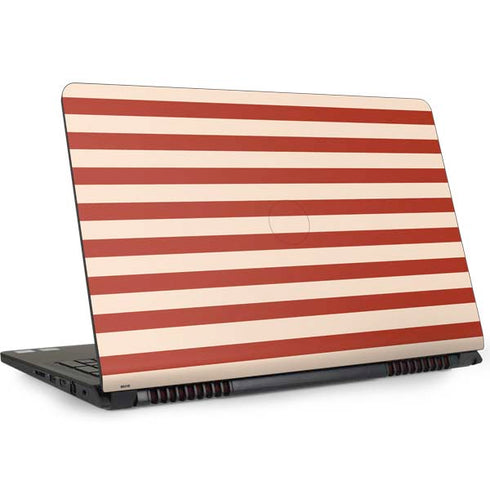 Neutral Stripes Dell Inspiron Skin